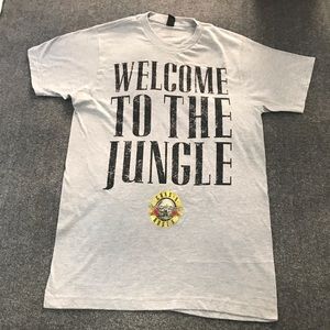 Guns & Roses T shirt / Gray - Large